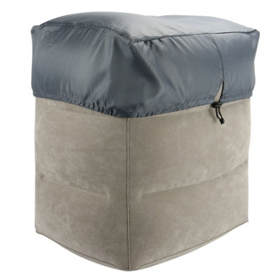 Inflatable Foot Travel Pillow Pukkr from B&Q