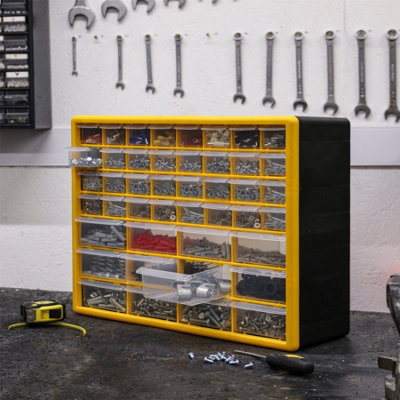 B&Q - Storage Cabinet With 44 Drawer 