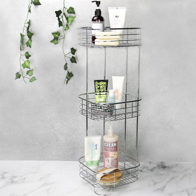  - Freestanding 3 Tier Shower Caddy M&w