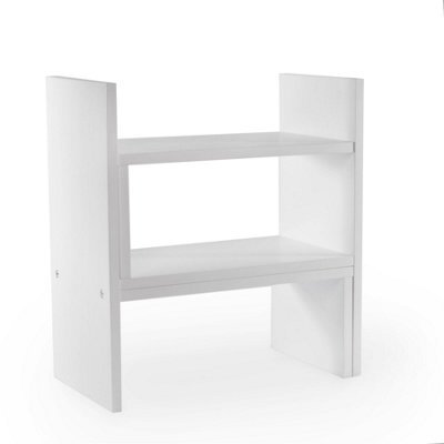 Multipurpose Desk Storage Organiser White from B&Q
