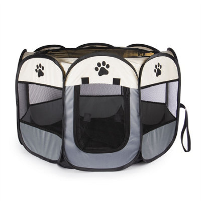 Portable Pet Secure Playpen Pukkr from B&Q