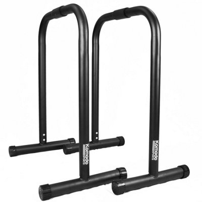 Komodo Parallel Dip Bars - 75Cm - Black - Image 4