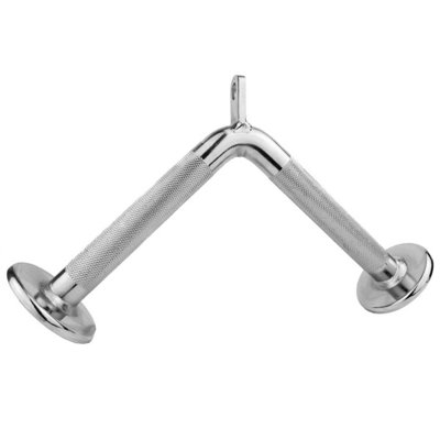 Komodo Triceps V Bar Gym Machine Cable Attachment from B&Q