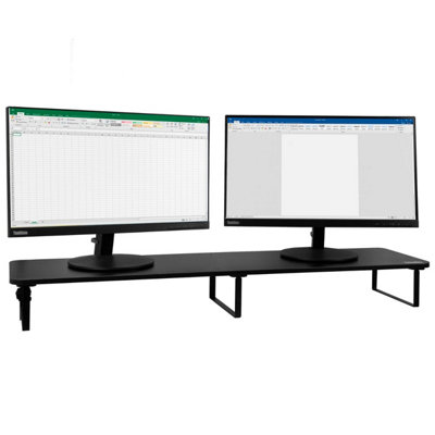 Tekbox Monitor Riser StandDouble from B&Q