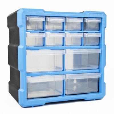 Tekbox Diy Storage Organiser Unit With 12 Drawers from B&Q