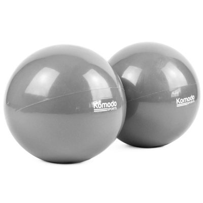 Komodo Grey Weighted Toning Balls2X 1.5Kg from B&Q