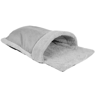 Proudpet Cosy Cat Grey Pouch Bed from B&Q
