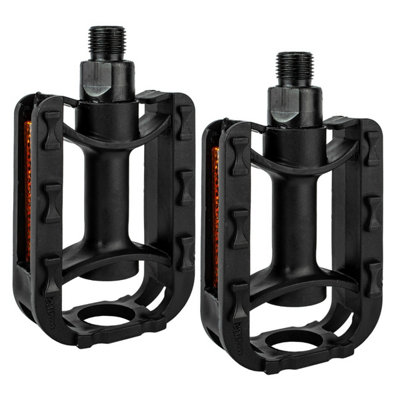 B&Q -  Kids Bike PedalsBlack