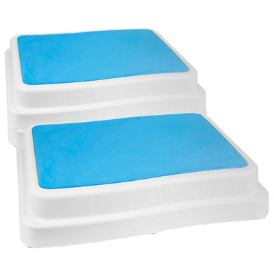 Tekbox Stackable Bathroom StepsSet Of 3 from B&Q