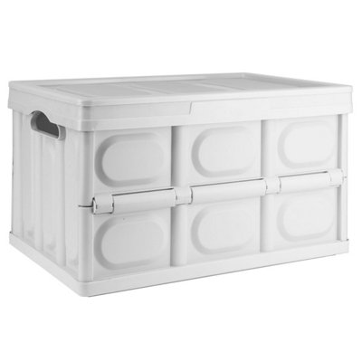 Tekbox Regular Folding Storage BoxWhite from B&Q