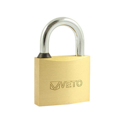 TimcoBrass Padlock (Size 30mm1 Each) from B&Q