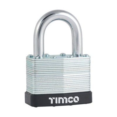TimcoLaminated Padlock (Size 50mm1 Each) from B&Q