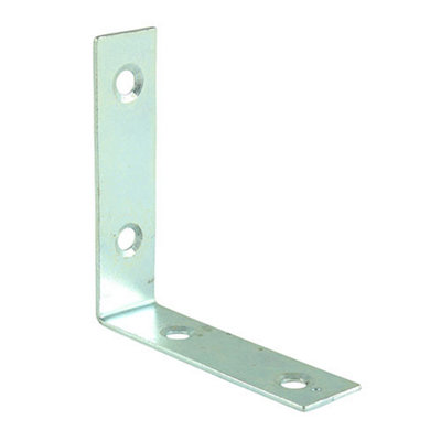 TimcoCorner BracesZinc (Size 38 X 38 X 164 Pieces) from B&Q