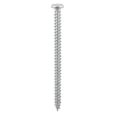 TimcoConcrete ScrewsTxPanZinc (Size 7.5 X 80100 Pieces) from B&Q