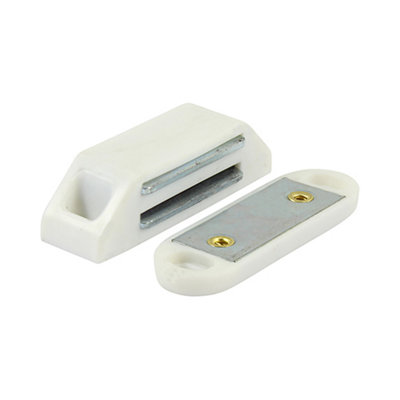 TimcoMagnetic CatchesWhite (Size 6Kg2 Pieces) from B&Q