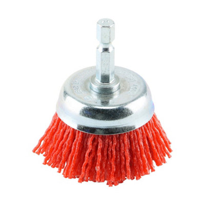 B&Q -  Drill Cup Brush Nylon50mm