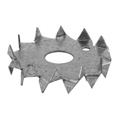 Timco Double Sided Timber Connectors Galvanised50mm / M12 from B&Q