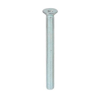 Timco Machine Countersunk Silver ScrewsM5 X 50 from B&Q