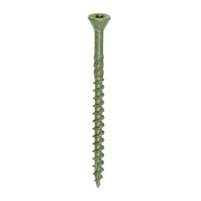 Timco C2 Deck-Fix Premium Countersunk Decking Screws - 4.5 X 65 (250Pcs) Green