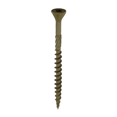 Timco C2 Deck-Fix Premium Countersunk Decking Screws - 4.5 X 65 (1000Pcs) Green