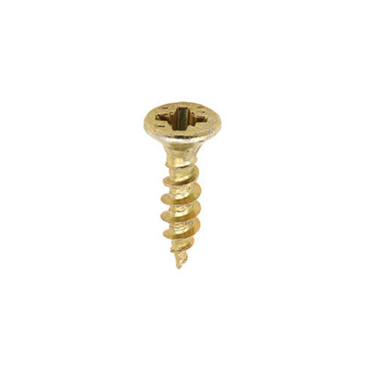 Timco C2 Strong-Fix Multi-Purpose Premium Countersunk Gold Woodscrews3.5 X 16 (200Pcs) from B&Q