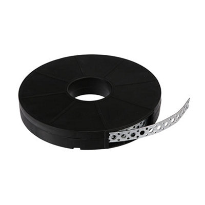 Timco Fixing Band Galvanised12mm X 10M from B&Q