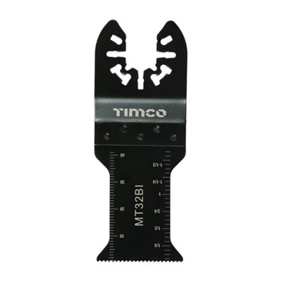 Timco Multi-Tool Fine Cut Blade For Wood/metal Bi-Metal32mm from B&Q