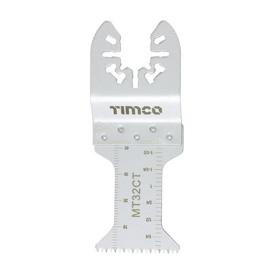 Timco Multi-Tool Coarse Cut Blade For Wood Carbon Steel32mm from B&Q