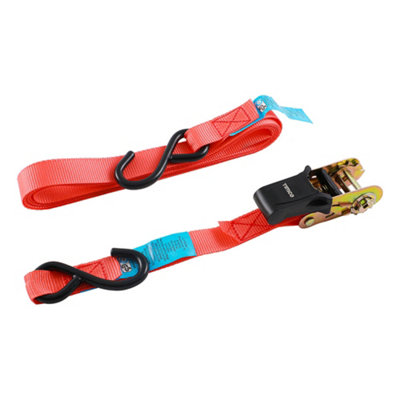 Timco S Hook Ratchet Straps Standard Duty5M X 25mm from B&Q