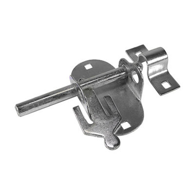 Timco Oval Padbolt Silver4" from B&Q