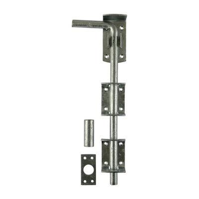 Timco Garage Drop Down Bolt Hot Dipped Galvanised - 12"