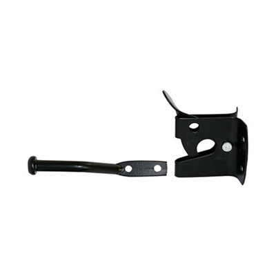 Timco Automatic Gate Latch Black2" from B&Q