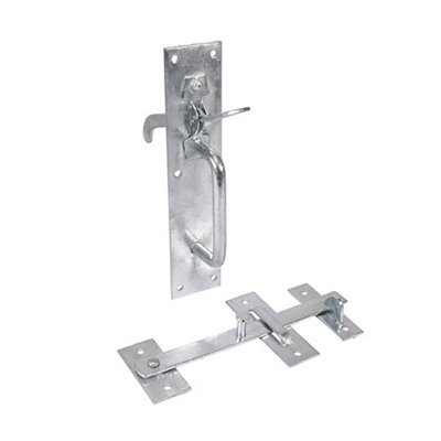 Timco Suffolk Latch Medium Duty Hot Dipped Galvanised - 205 X 45Mm Light