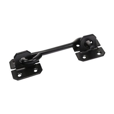 Timco Cabin Hooks Wire Pattern Black6" from B&Q