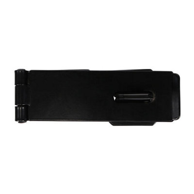 Timco Hasp & Staple Safety Pattern Black4.5" from B&Q