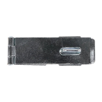 Timco Hasp & Staple Safety Pattern Silver4.5" from B&Q