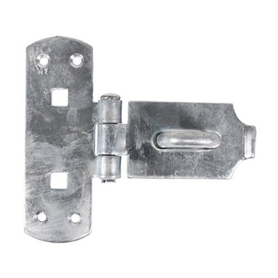 Timco Heavy Duty Vertical Pattern Hasp & Staple Bolt On Hot Dipped Galvanised6" from B&Q