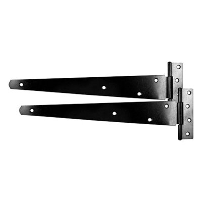 Timco Medium Tee Hinges Black16" from B&Q