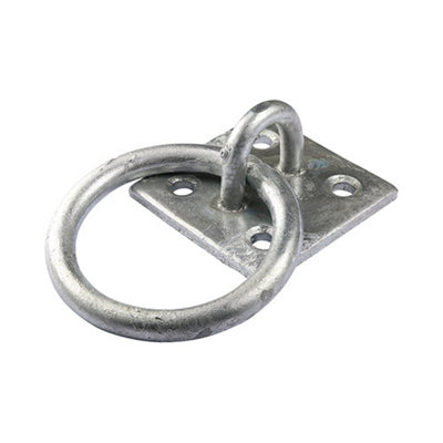 Timco Ring On Plate Hot Dipped Galvanised - 2"