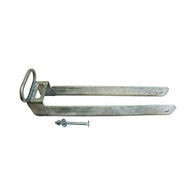 Timco Throw-Over Gate Loop With Lifting Handle Hot Dipped Galvanised450mm from B&Q