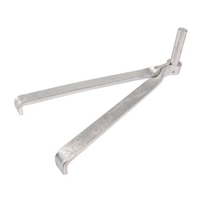 Timco Gate Hinge Hooks To Build Double Brick Hot Dipped Galvanised16mm from B&Q