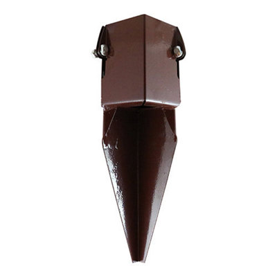 Timco Repair Post Spike Bolt Secure Oxide Red100mm from B&Q