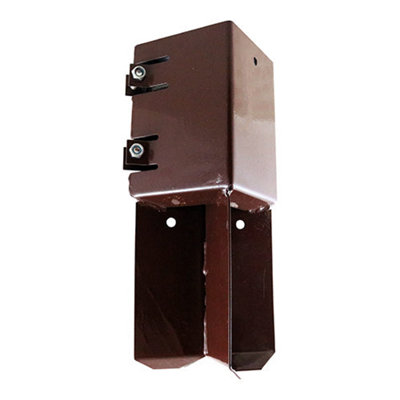 Timco Concrete In Shoe Bolt Post Support Bolt Secure Oxide - 100Mm Red