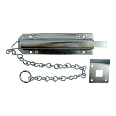 Timco Spring Chain Bolt - 18" Silver