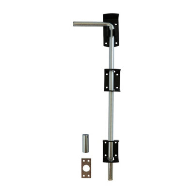 B&Q -  Garage Drop Down Bolt Black18"