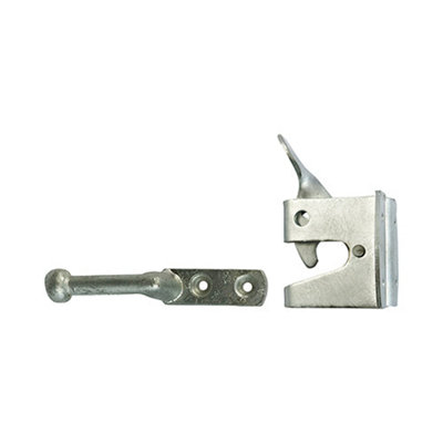 Timco Automatic Gate Latch Hot Dipped Galvanised - 2" Light