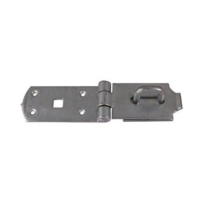 Timco Heavy Duty Hasp & Staple Secure Bolt On Hot Dipped Galvanised10" from B&Q