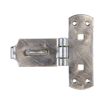Timco Heavy Duty Vertical Pattern Hasp & Staple Bolt On Hot Dipped Galvanised6" from B&Q