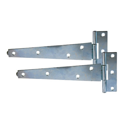Timco Tee Hinges Zinc - 8" Light