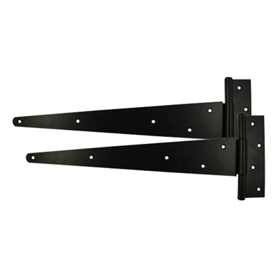 Timco Strong Tee Hinges - 14" Black